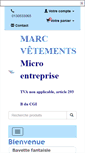 Mobile Screenshot of marcvetements.com